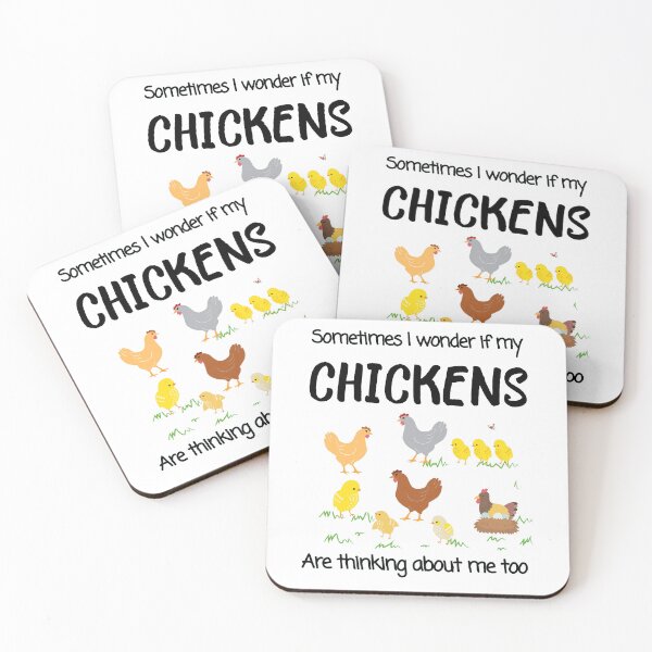 Item preview, Sometimes I wonder if my chickens are thinking about me too  designed and sold by Reddiamond3 ⭐⭐⭐⭐⭐.