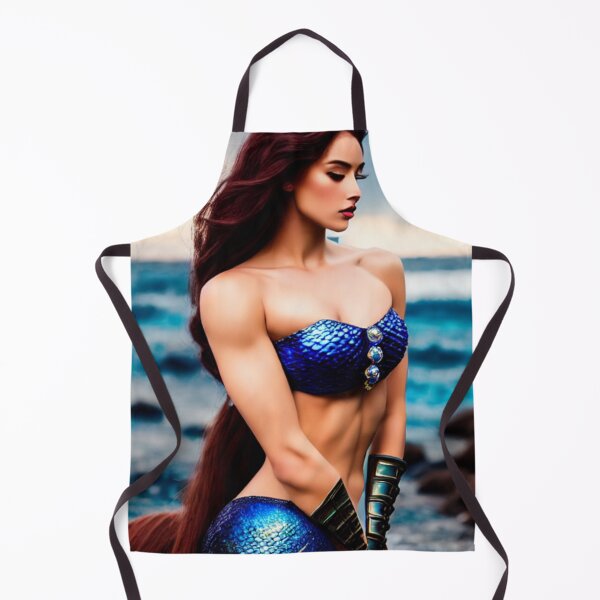 Item preview, Beautiful Mermaid with blue scales designed and sold by Savage-ts.