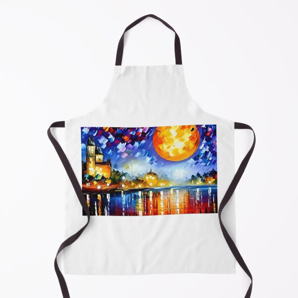 Item preview, "Moon Looms Large" Abstract Art designed and sold by Milky-Way-Local.