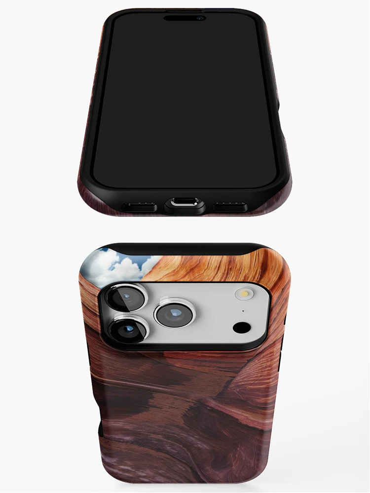 Thumbnail 3 of 4, iPhone Case, The Wave designed and sold by The Studio Red.