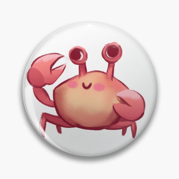 Artikelvorschau, Cute Crab Drawing entworfen und verkauft von WeHeartAnimals.