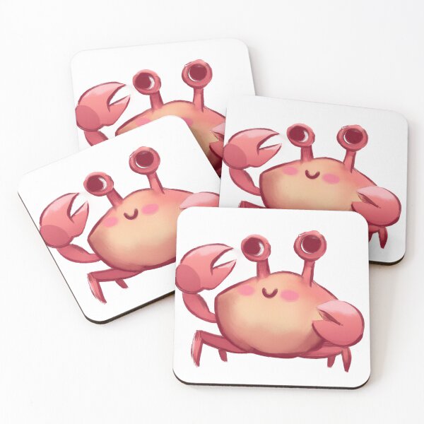 Item preview, Cute Crab Drawing designed and sold by WeHeartAnimals.