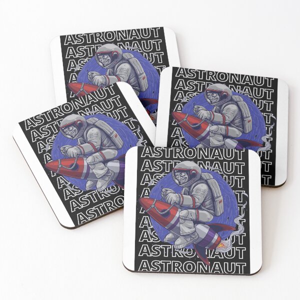 Item preview, Astronaut on Rocket designed and sold by KDTB Clothes.