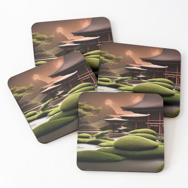 Item preview, Japanese buddhist temple in the garden designed and sold by brandway.