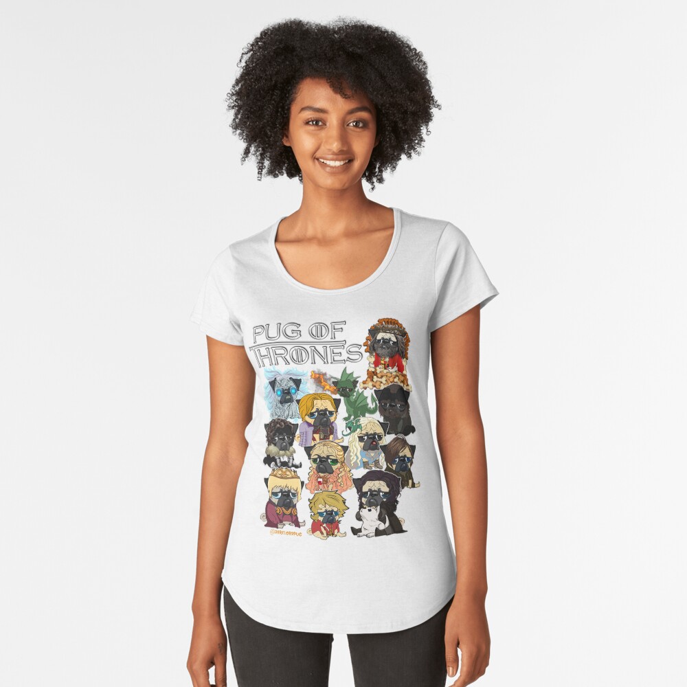Item preview, Premium Scoop T-Shirt designed and sold by darklordpug.