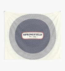 Springfield | Retro Badge Wall Tapestry
