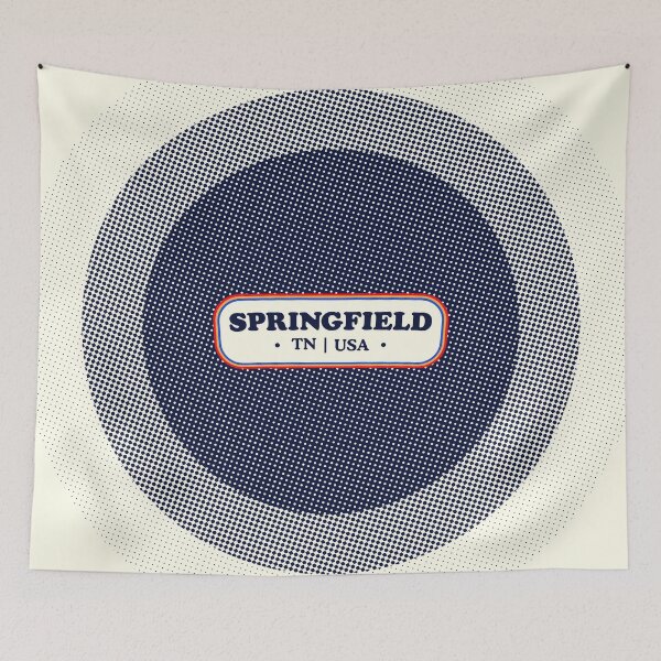 Item preview, Springfield | Retro Badge designed and sold by retroready.