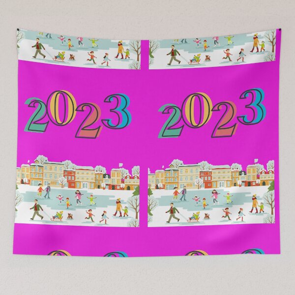 Item preview,   HAPPY  NEW YEAR USA 2023 designed and sold by marie1919.
