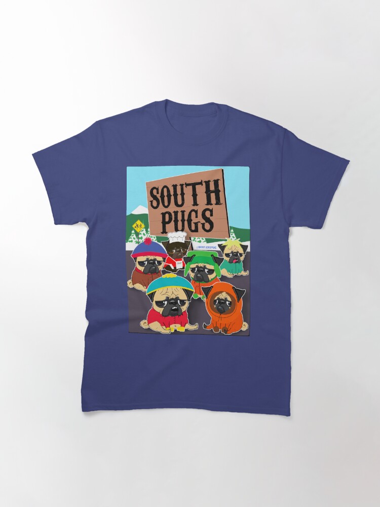 Alternate view of SOUTH PUGS Classic T-Shirt
