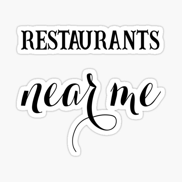 di-collection-restaurants-near-me-sticker-for-sale-by-anand123bhaskar-redbubble