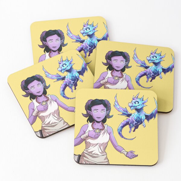 Item preview, Ela the Tiefling Cleric & Luminesce designed and sold by Gar1onriva.