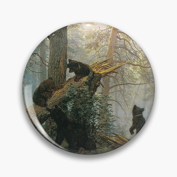 Item preview, Ivan Shishkin - Morning in a Pine Forest designed and sold by tomorrowsart.