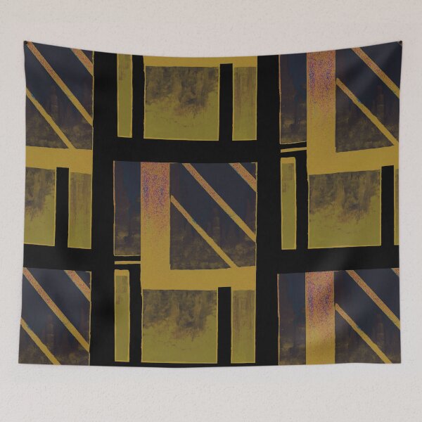 Item preview, Nightmare Golden Cityscape designed and sold by BlackArtichoke.