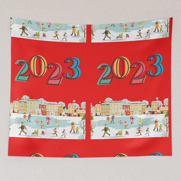 Item preview,   HAPPY  NEW YEAR USA 2023 designed and sold by marie1919.