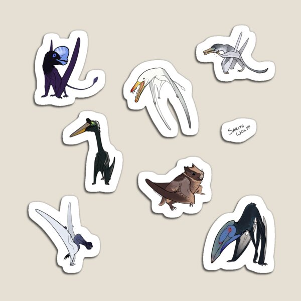 Item preview, Pterosaurs Set 3 designed and sold by SaritaWolff.