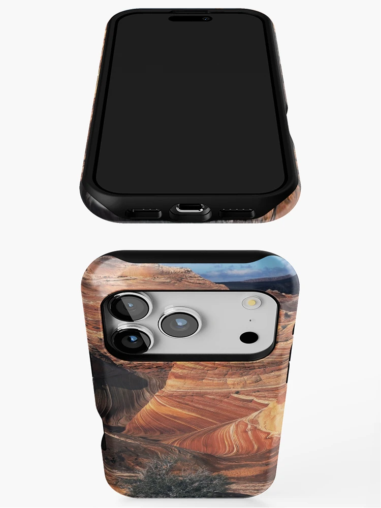 Thumbnail 3 of 4, iPhone Case, The Wave designed and sold by The Studio Red.