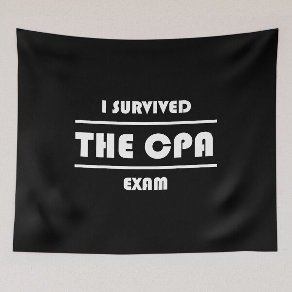 Item preview, I Survived the CPA Exam - Accountant Funny Gift designed and sold by DiogoCalheiros.