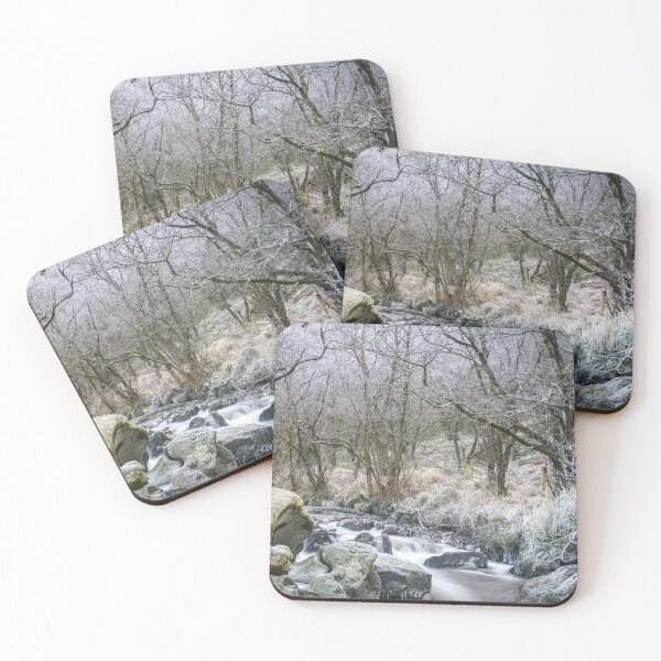 Item preview, Icy stream at Gilfach nature reserve designed and sold by lewisjevons.