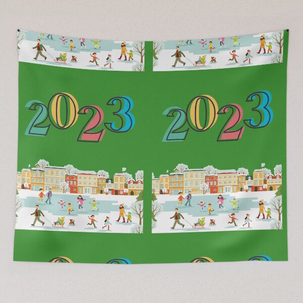 Item preview, Copy of   HAPPY  NEW YEAR USA 2023 designed and sold by marie1919.