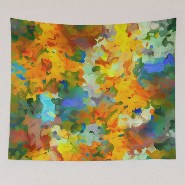 Aperçu de l'œuvre Impressionist Pattern Digital Painting créée et vendue par CodeAndColors.