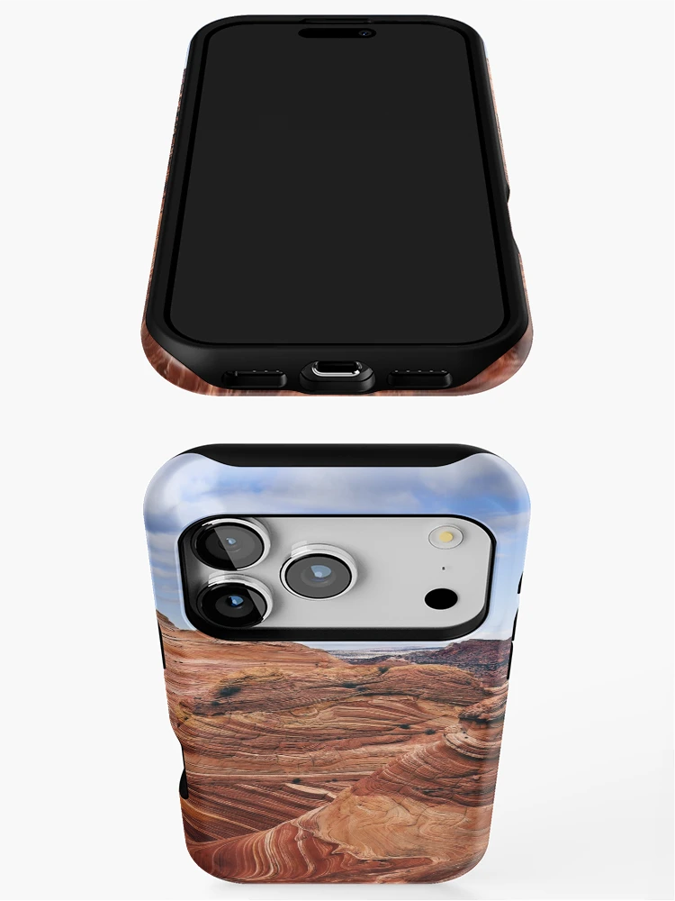 Thumbnail 3 of 4, iPhone Case, The Wave designed and sold by The Studio Red.