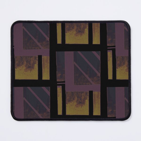Item preview, Gold and Purple Nightmare Cityscape designed and sold by BlackArtichoke.