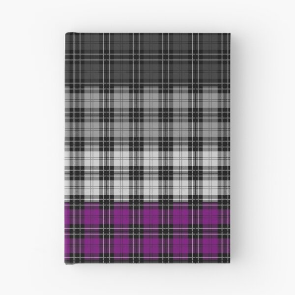 Item preview, Seamless Reapeating Plaid Asexual Pride Flag Pattern designed and sold by LiveLoudGraphic.