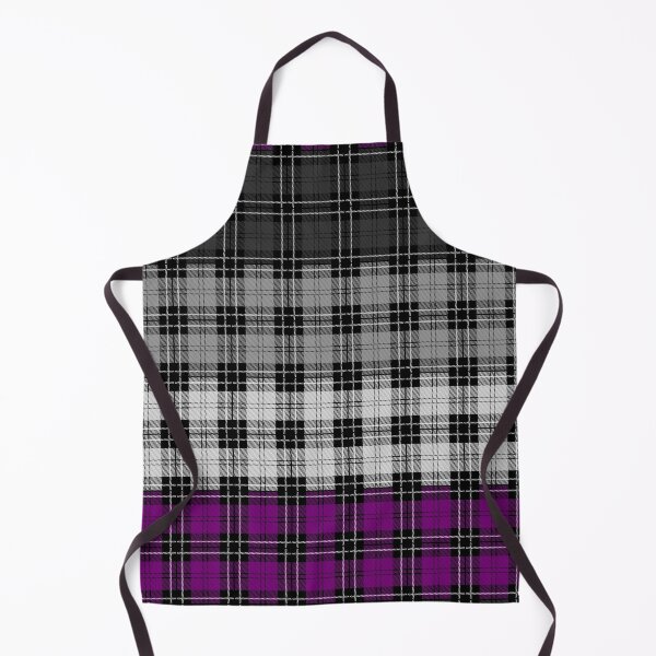 Item preview, Seamless Reapeating Plaid Asexual Pride Flag Pattern designed and sold by LiveLoudGraphic.