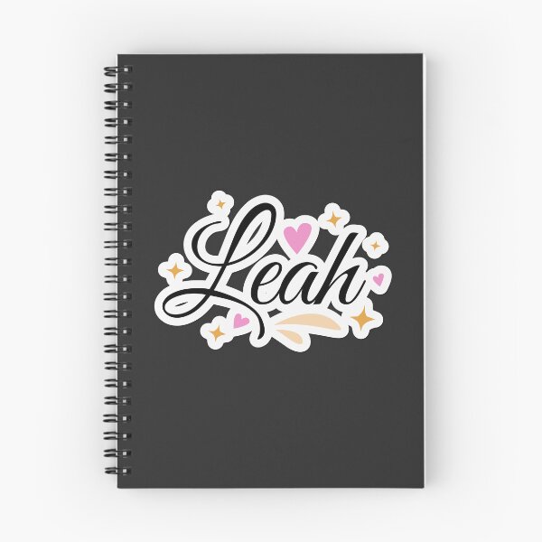 Item preview, Leah name cute design designed and sold by BrightLightArts.