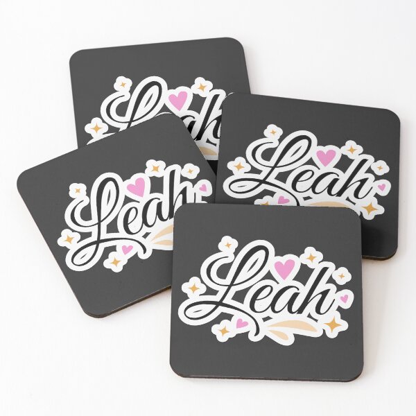 Item preview, Leah name cute design designed and sold by BrightLightArts.