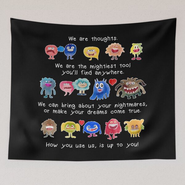 Item preview, Thought Monsters designed and sold by eightninethree.