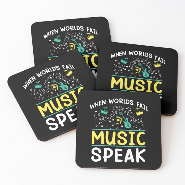 Item preview, When Worlds Fail Music Speak Music Lover Musician designed and sold by GrumpyDadCo.