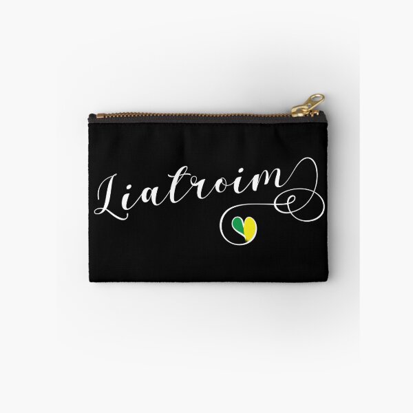 Item preview, Liatroim County Colours Flag Heart, Leitrim, Ireland, Irish designed and sold by Celticana.