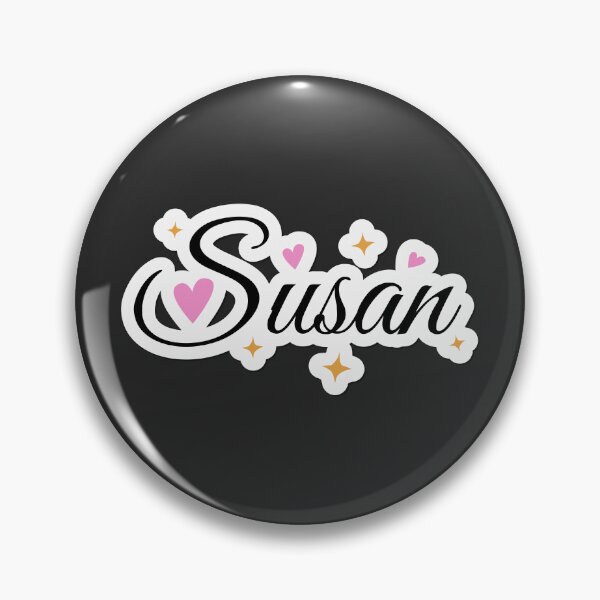 Artikelvorschau, Susan Name niedliches Design entworfen und verkauft von BrightLightArts.