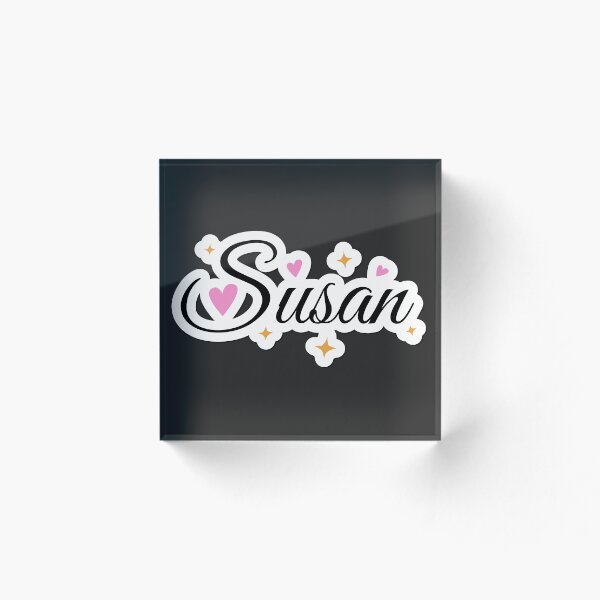 Item preview, Susan name cute design designed and sold by BrightLightArts.