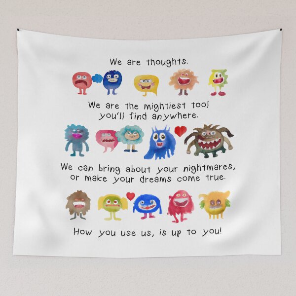 Item preview, Thought Monsters designed and sold by eightninethree.