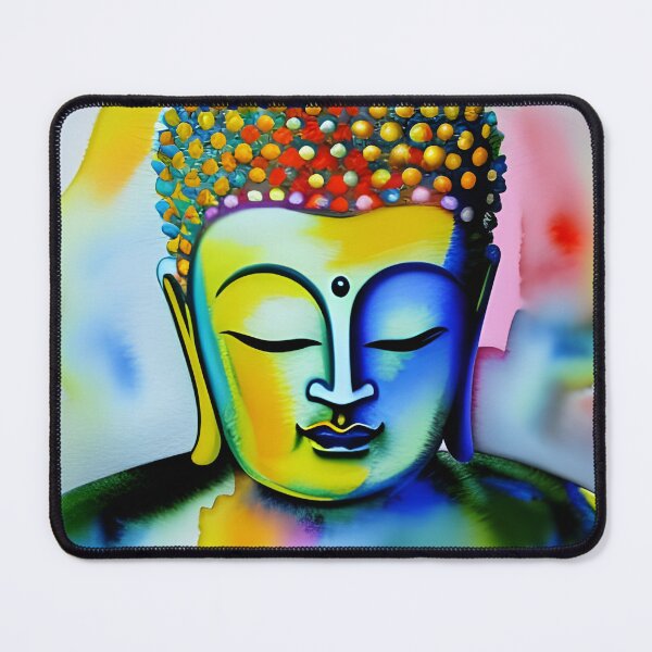 Item preview, Gautama Buddha watercolor picture designed and sold by brandway.