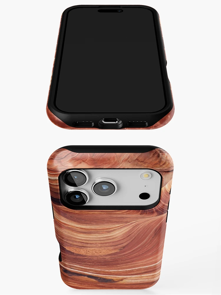 Thumbnail 3 of 4, iPhone Case, The Wave designed and sold by The Studio Red.