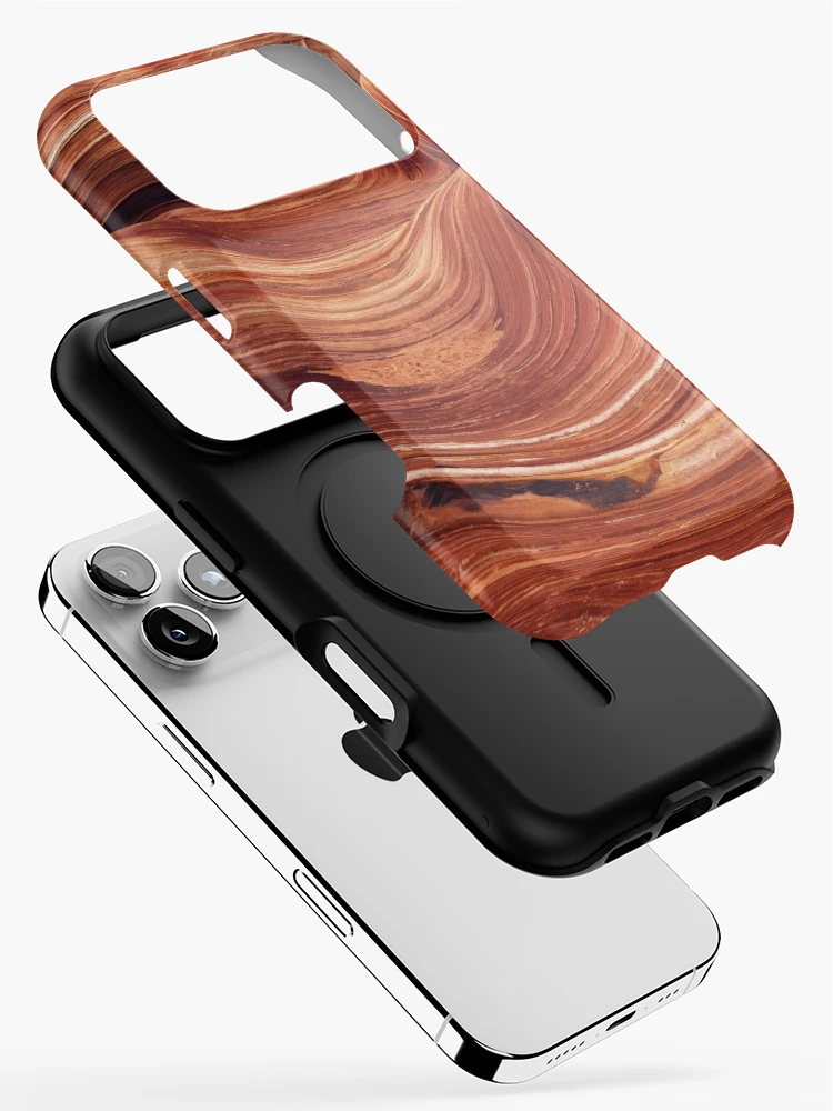 Thumbnail 2 of 4, iPhone Case, The Wave designed and sold by The Studio Red.
