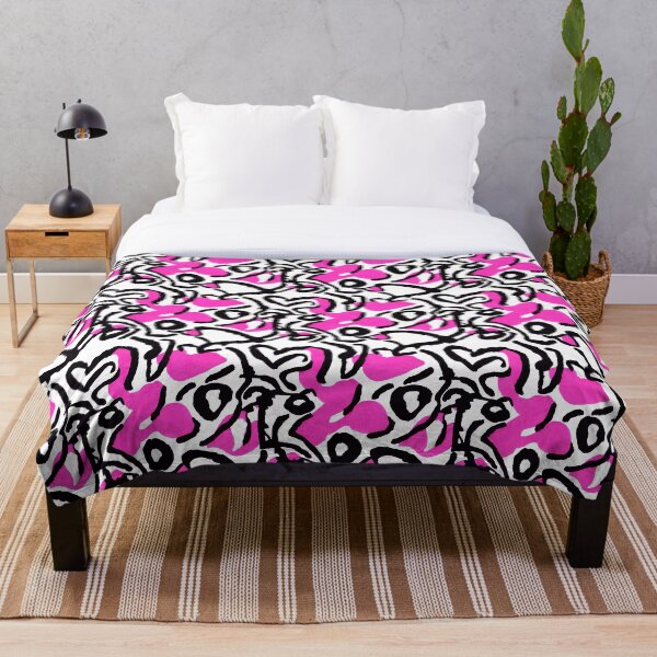 Item preview, Abstract Goth Love Pink and Black designed and sold by Bits-X-Pieces.