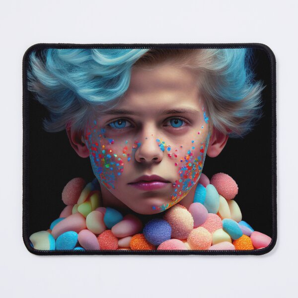 Item preview, Original poster of a boy who loves sweets designed and sold by Bird Design.