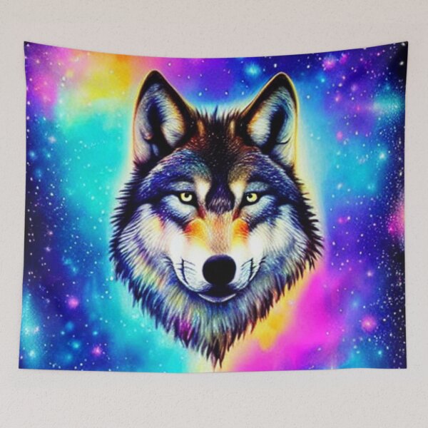 Item preview, Galaxy Wolf 5 designed and sold by MMwolfdogden.