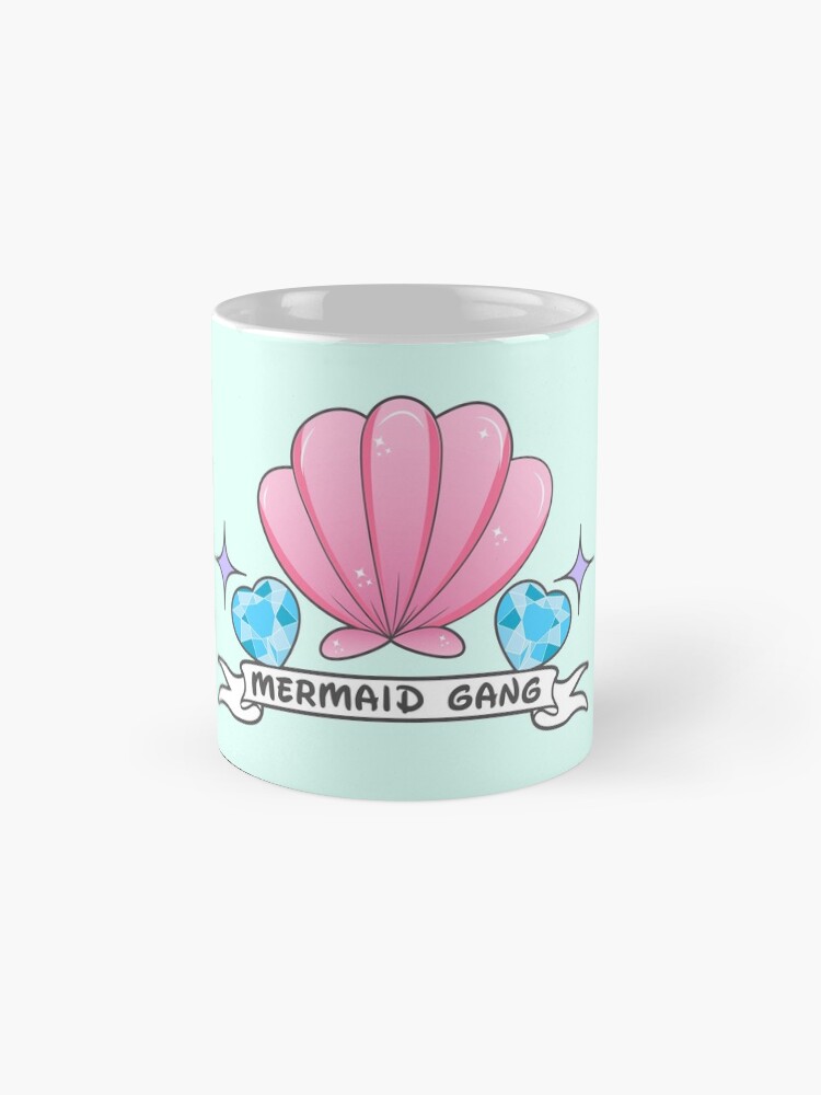 Alternative Ansicht von Meerjungfrau-Gang Kaffeebecher