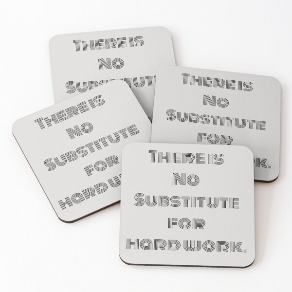 Item preview, There is no substitute for hardwork  designed and sold by Fus-art94.