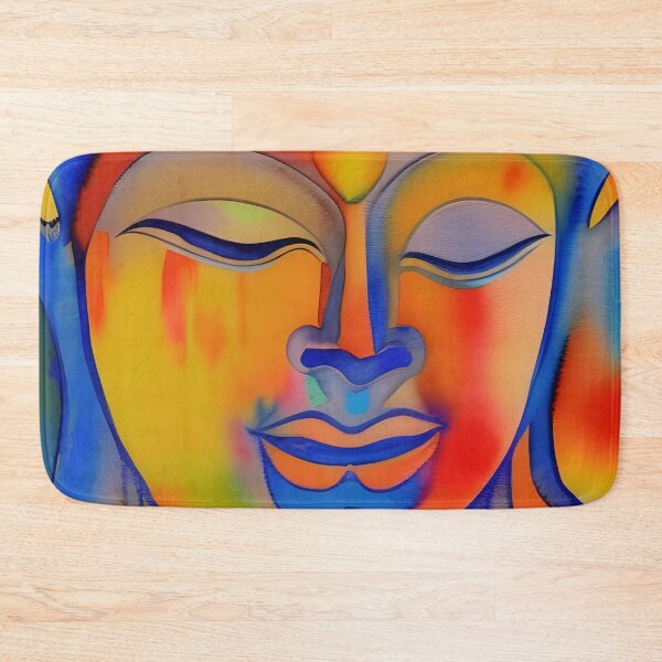 Item preview, Buddha watercolor art designed and sold by brandway.