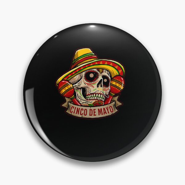 Item preview, Funny Cinco de mayo Skull Fiesta Mexican Sombrero  designed and sold by ARTZ84.