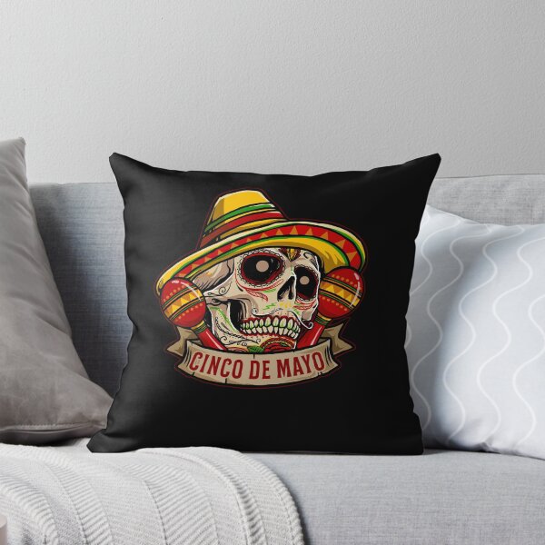 Item preview, Funny Cinco de mayo Skull Fiesta Mexican Sombrero  designed and sold by ARTZ84.