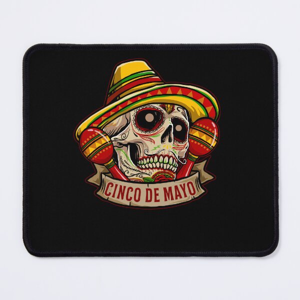 Item preview, Funny Cinco de mayo Skull Fiesta Mexican Sombrero designed and sold by ARTZ84.