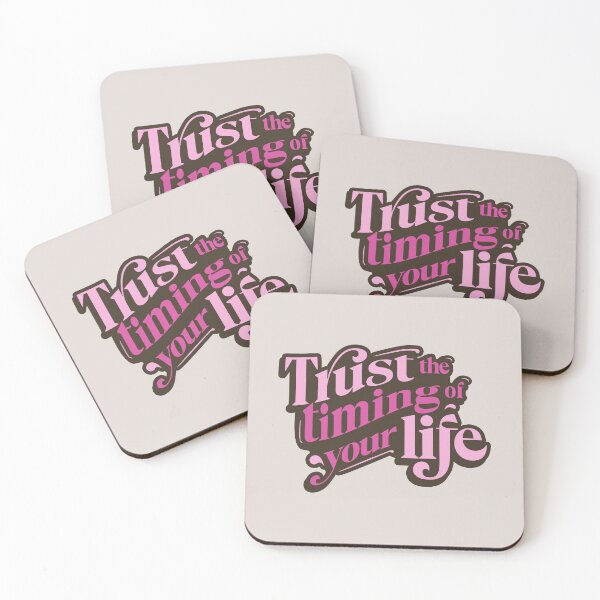 Item preview, Trust the Timing of Your Life Motivational designed and sold by dailycake.