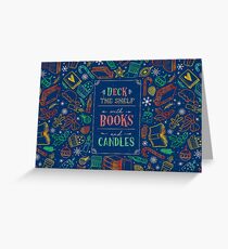Deck the Shelf Greeting Card
